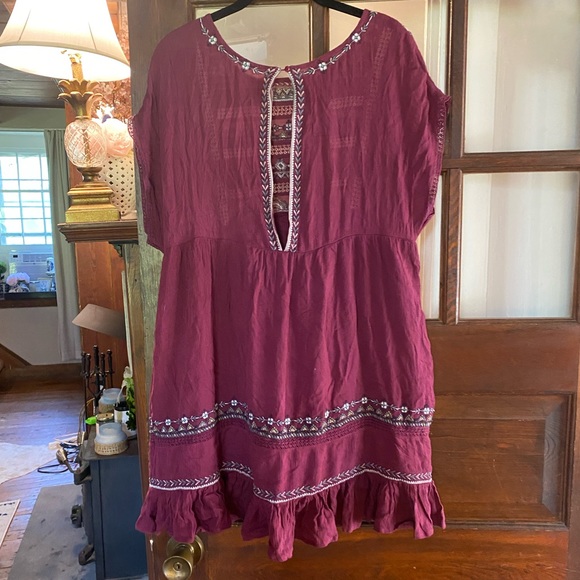 Free People Sunrise Wanderer Mini Dress - Picture 3 of 14